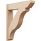 Ekena Millwork 8-in W x 32-in D x 38-in H Funston Slat Rough Cedar Woodgrain TimberThane Outlooker, Primed Tan OUTUR080X32X38FST24RCPR - alternate 1